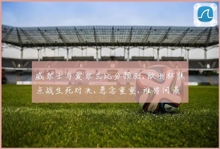 威尔士与爱尔兰比分预测,欧洲杯焦点战生死对决,悬念重重,谁将问鼎