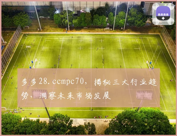 多多28.ccmpc70，揭秘三大行业趋势，洞察未来市场发展
